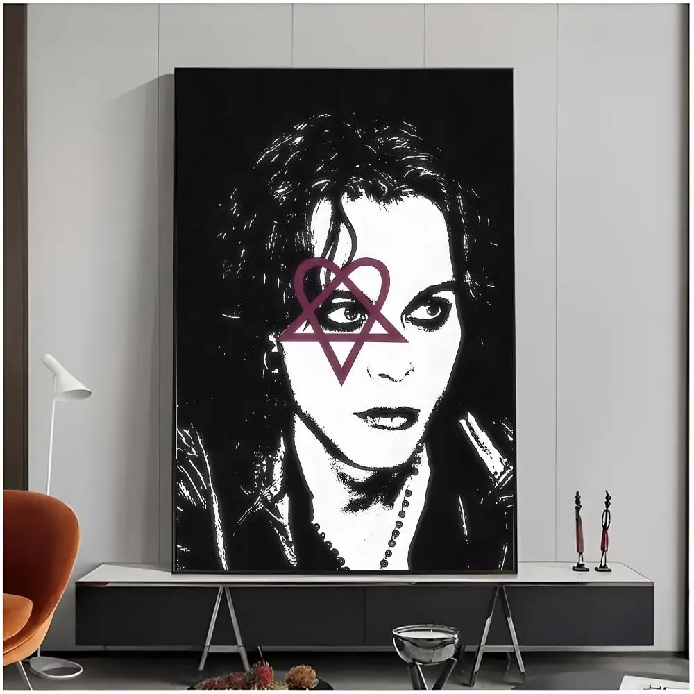 Gothic Heavy Metal H-His Infernal Majesty Poster Living Room Bedroom Decorative Print Unframed Decor