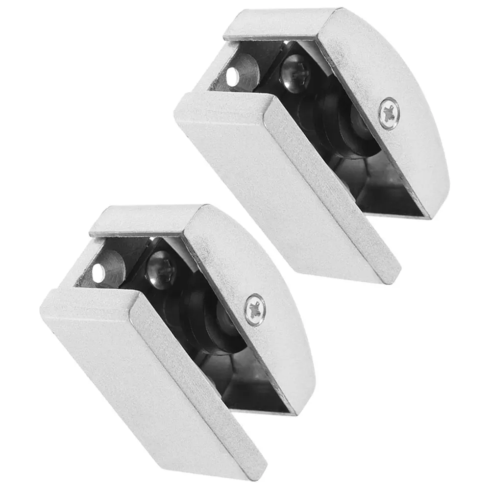 

Key Limiter Stopper Bath Tub Door Bottom Guide Push and Pull Shower Parts Replacement Slider