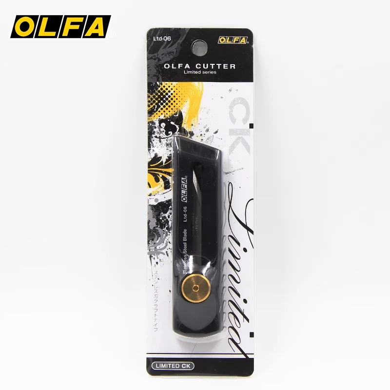 Japan OLFA LTD-06 Multipurpose Sharp Shrinking Art Paper Cutter/Pen Sharpening Stationery Knife For: Garden Grafting Model Carving Knife CKB-2