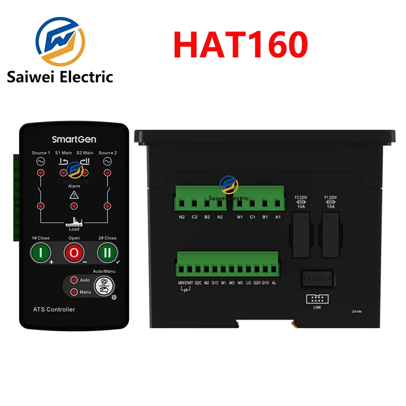 SmartGen HAT160 Original ATS Controller Suitable for no breaking two stage