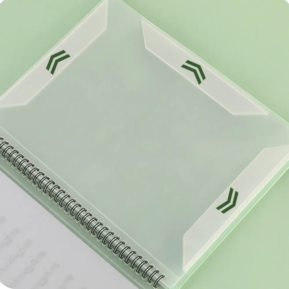 

Гибкая многослойная папка с музыкальными партитурами, 40-страничная записываемая папка с музыкальными партитурами для фортепиано, съемная, подходит для размера Letter