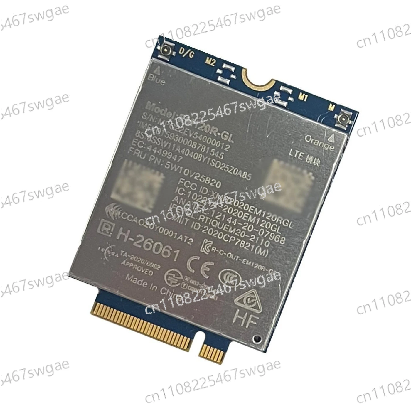 

Модуль EM160R-GL 4G LTE Cat16 M.2 для ThinkPad P15 P17 Gen 2