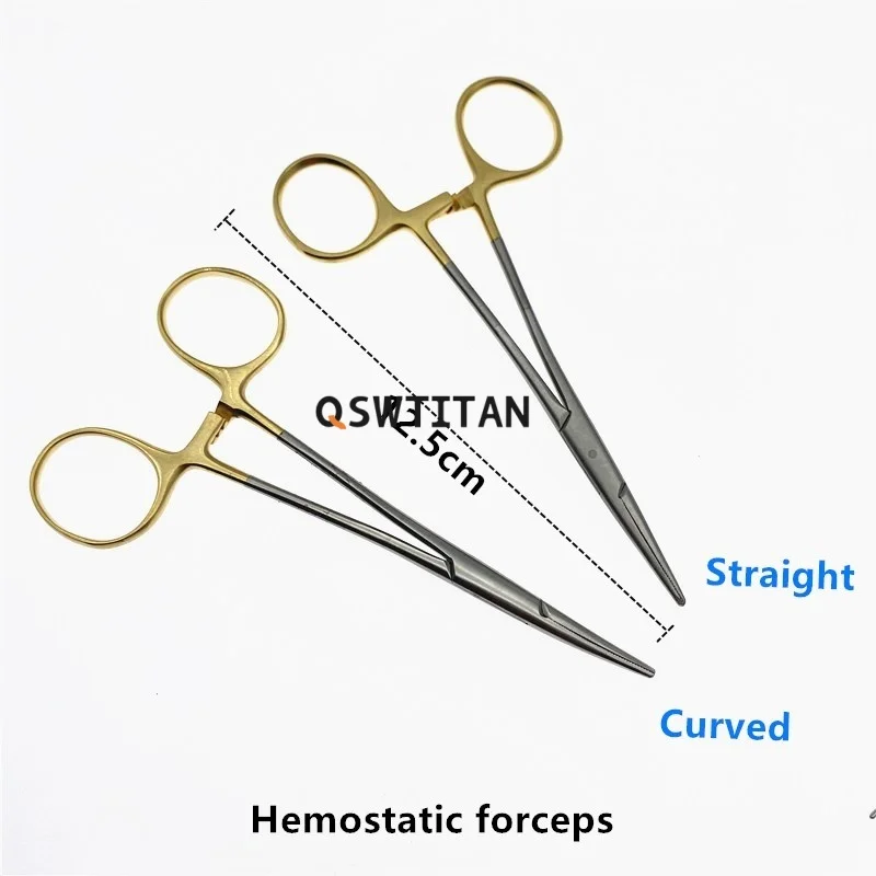 New Double Eyelid Surgery Set Scissors Needle Holder Hemostatic Forceps Titanium Alloy Stainless Steel Surgery Instruments