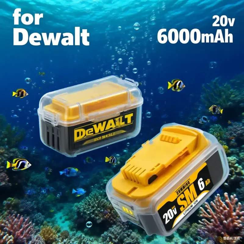 

SUMMING battery for Dewalt 18V/20V power Toolsrechargeable electric tool Accessories Lithium batteriesReplace DCB184 ⚡✅⚡