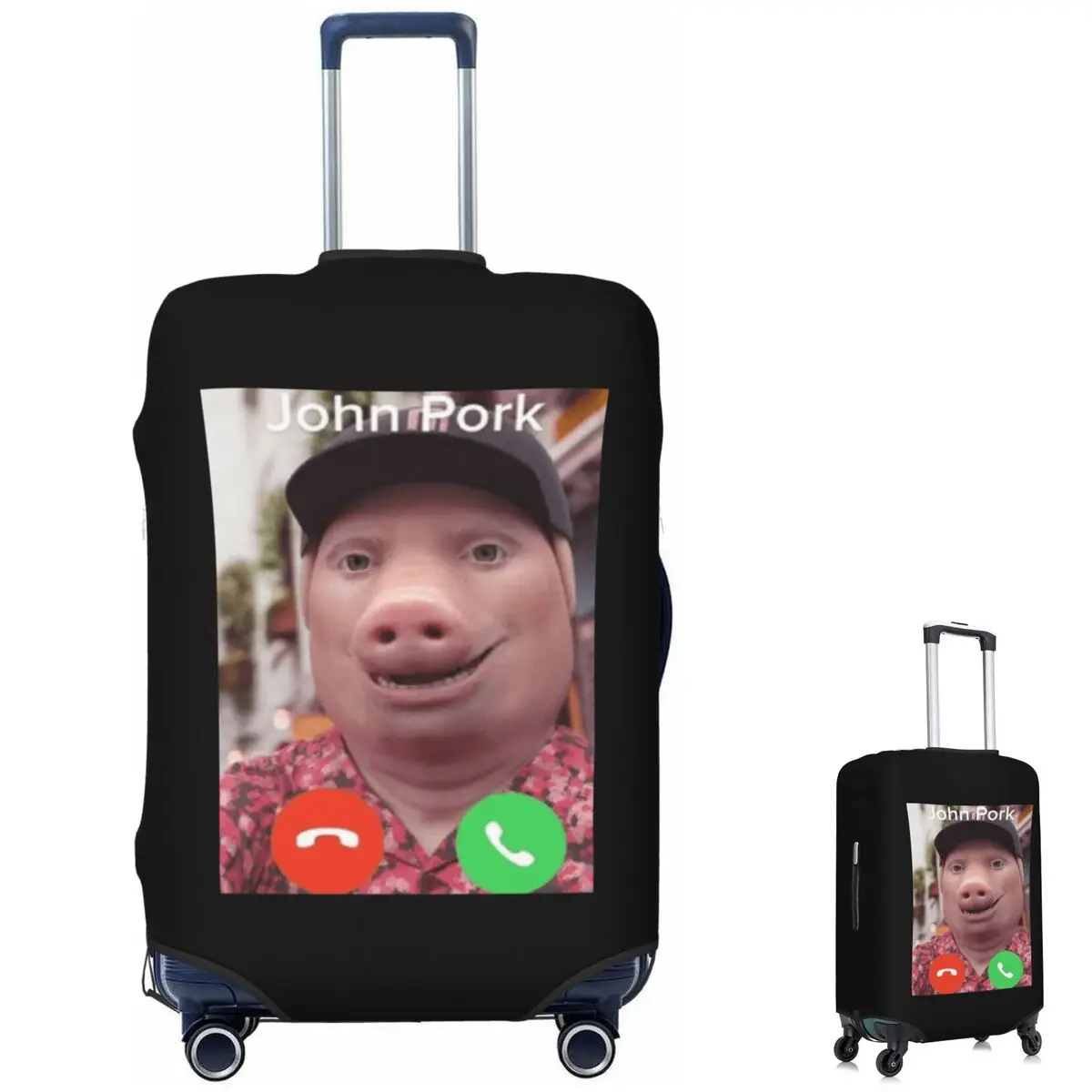 غطاء حقيبة John Pork Facetime لحماية الأمتعة المرنة مقاس 18-32 بوصة