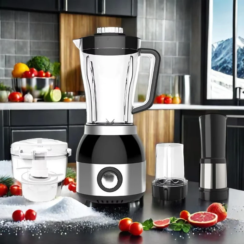 

1.8L Electric Food Processor Mixer Multipurpose Household Kitchen Juicer Plastic Vegetable Meat Hotels