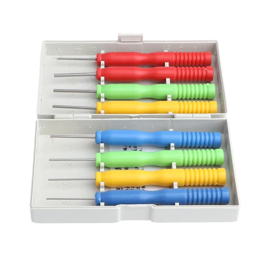 8pcs Hollow Desoldering Extraction Tool Set Detaching Pin for Electronic Components
