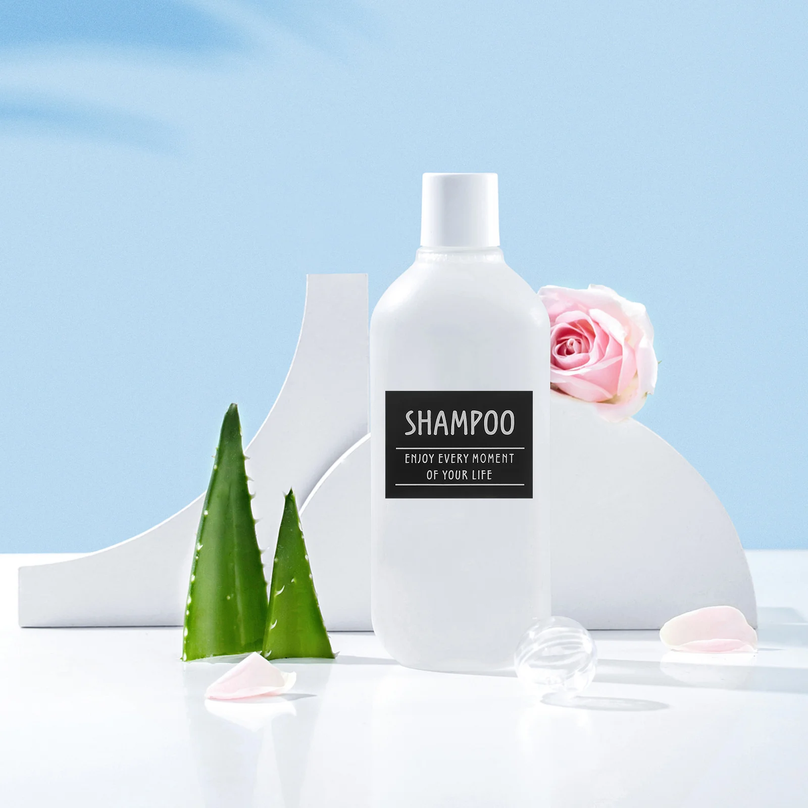 

12Pcs Bathroom Waterproof Labels Stickers for Shampoo Conditioner Hand Soap Lotion Bottle Organization Labels Lotion Dispenser
