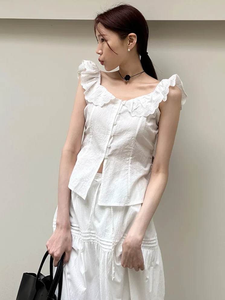 

Stylish High Waist Dress And Top Set for Women Beautiful Fashionable Summer Outfit Long Sleeve Floral Detail