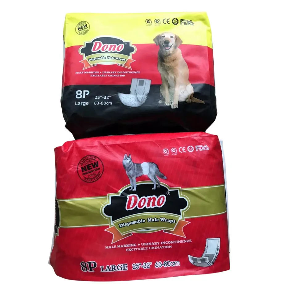 For Male Dog Diapers Urine Shorts Pet Cat Dog Water-absorbing Type Dry Health Panties Pet Dog Disposable Sanitary Pants 4 Sizes, image 3