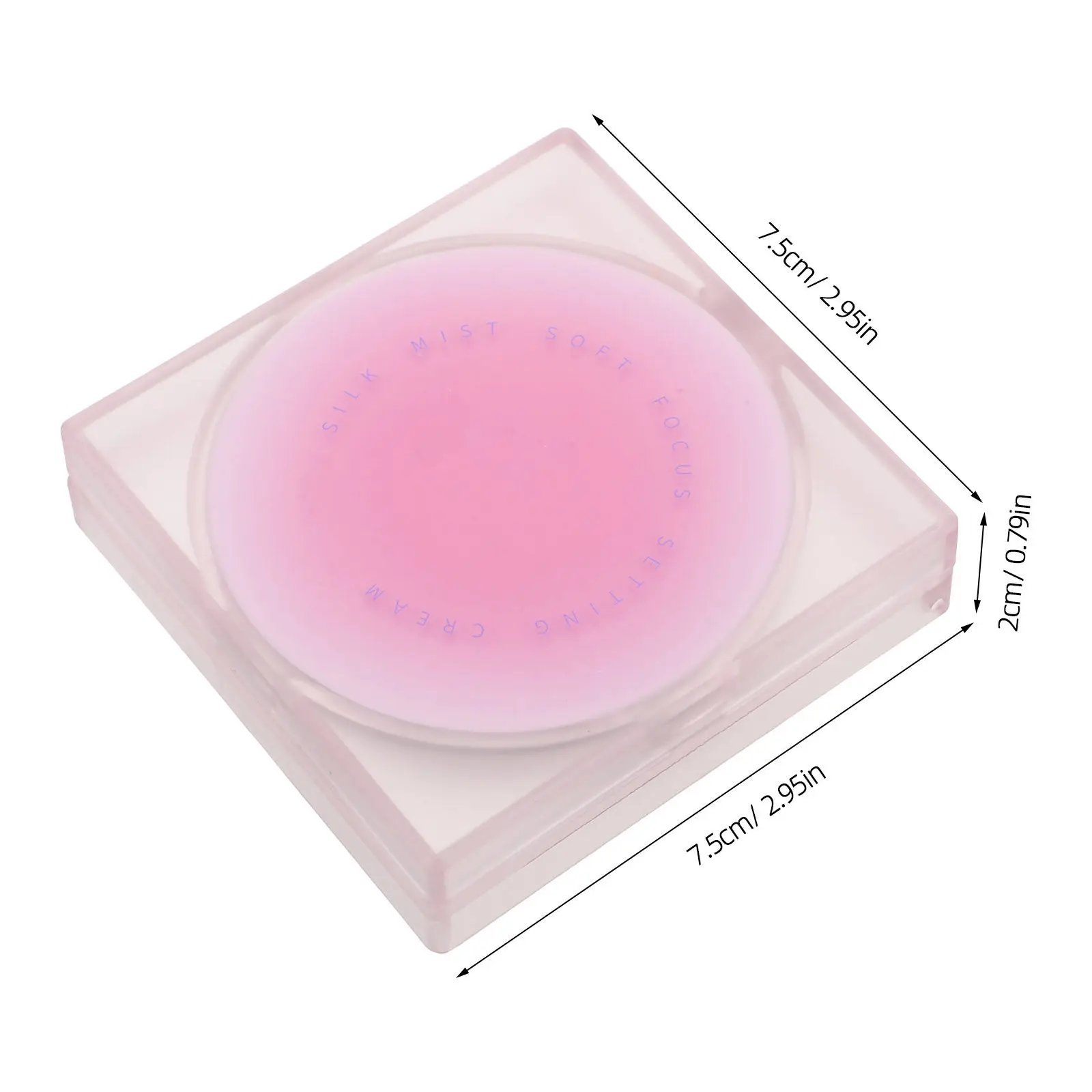 Long-Lasting Setting Balm Translucent Matte Waterproof Sweat-Proof Pore Minimizing Oil Control Makeup for Daily Parties Outdoor