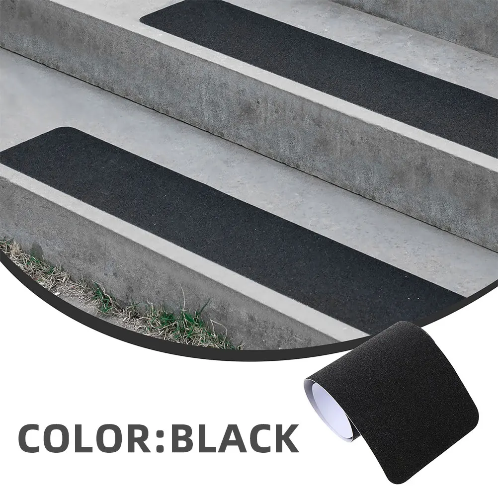 

2Pcs Anti-Slip Stair Strips Premium Non-Skid Tapes Shower Bathtub Floor Safety Strong Stickiness Transparent Design