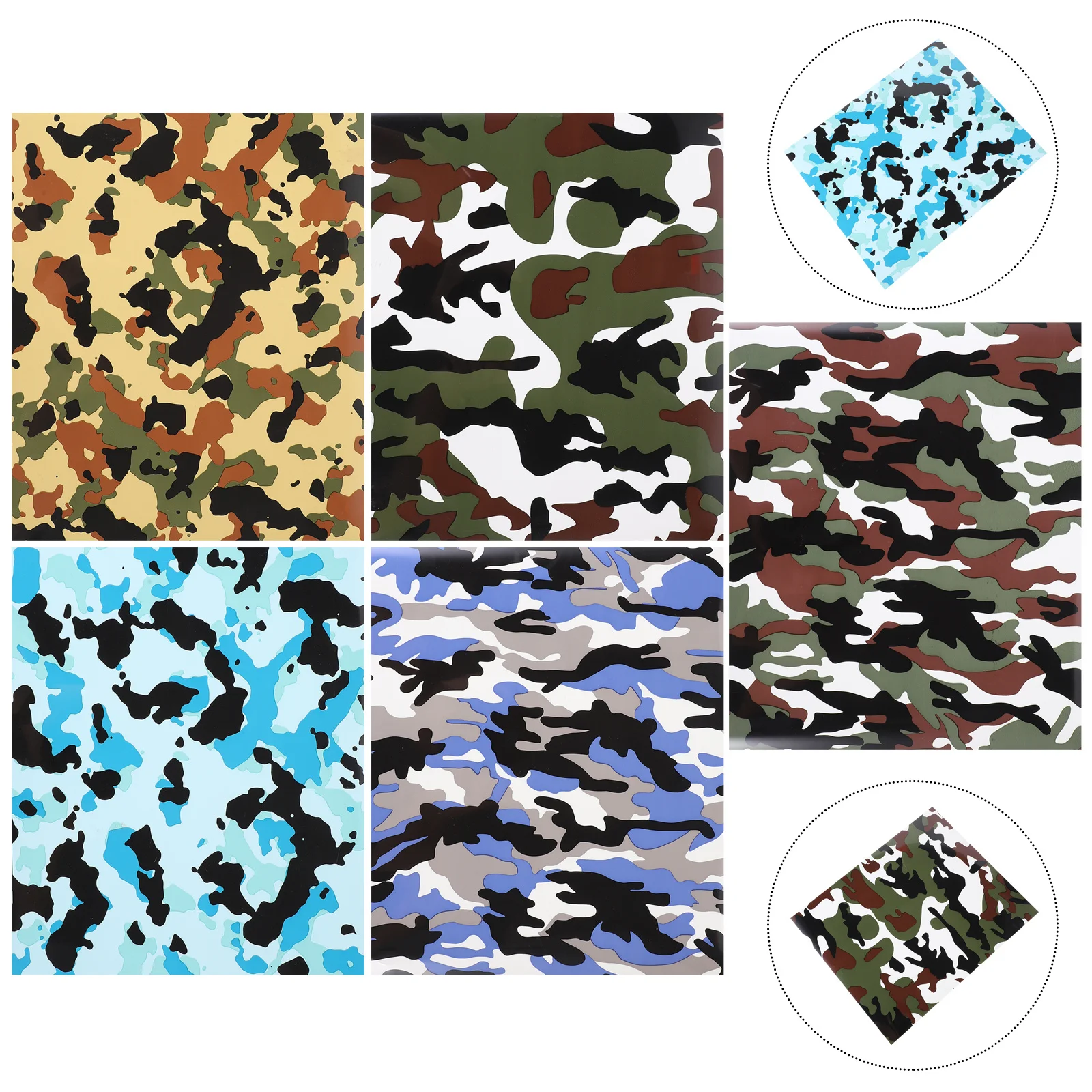 

5pcs Heat Transfer Vinyl Film Iron-On Diy Lettering For Clothes Washable T-Shirt Customization Craft Garment Accessories