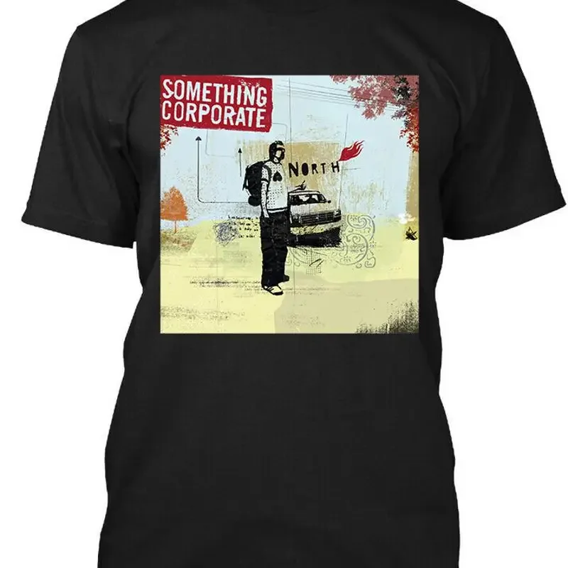 New Something Corporate North American Group Music Logo T Shirt S 4Xl