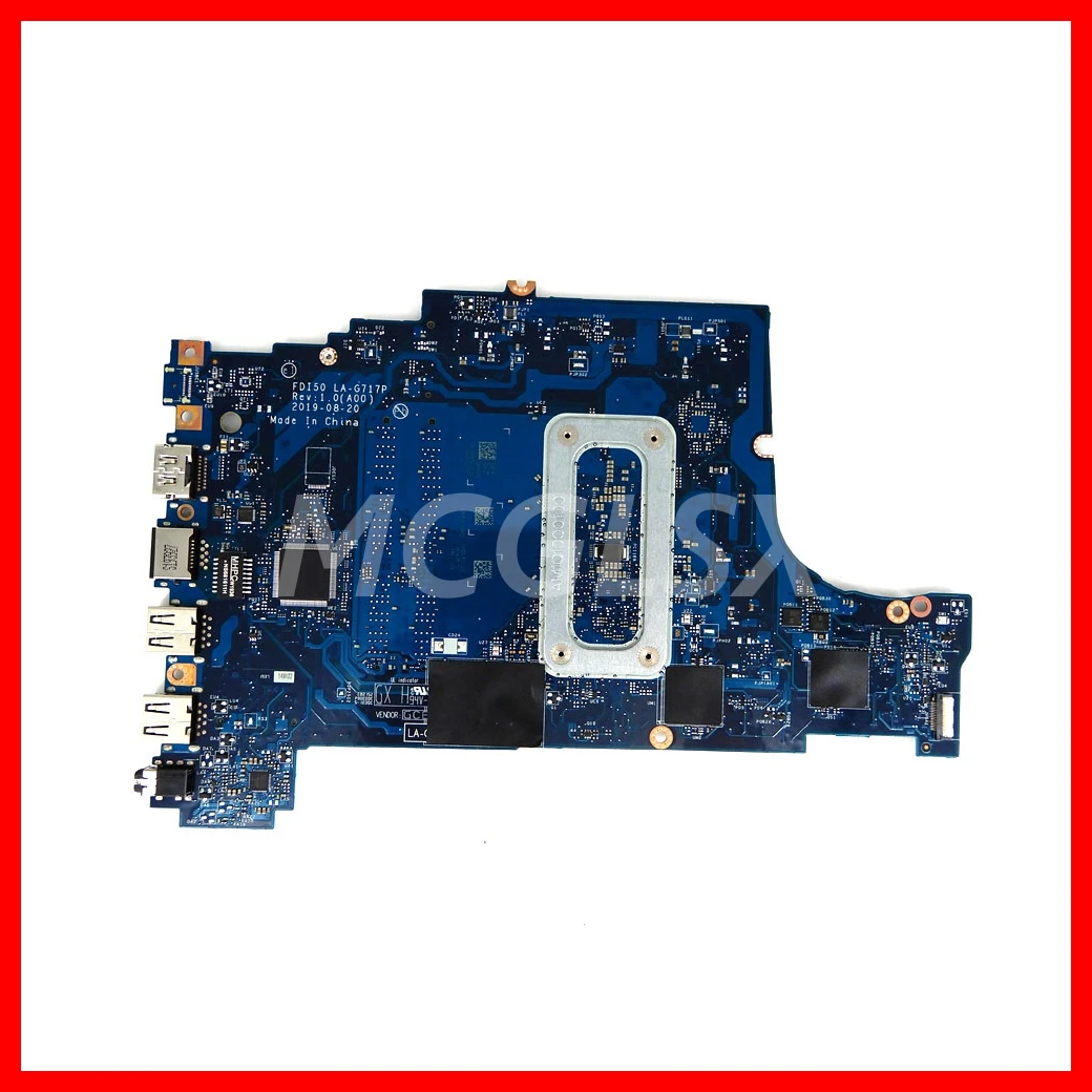 LA-G717P  Notebook Mainboard For Dell Inspiron 3490 3590 3790 5494 Vostro 3490 Laptop Motherboard With i3 i5-10th Gen CPU