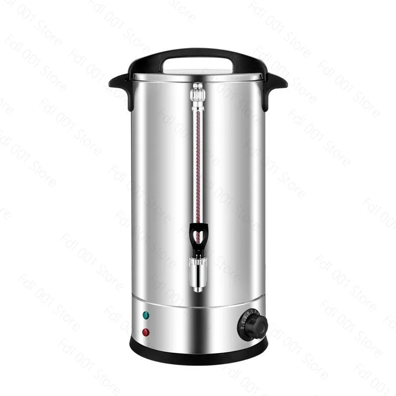 2026 Large capacity 304 stainless steel double-layer electric boiling  water boiler tea bucket insulation confinement boiling