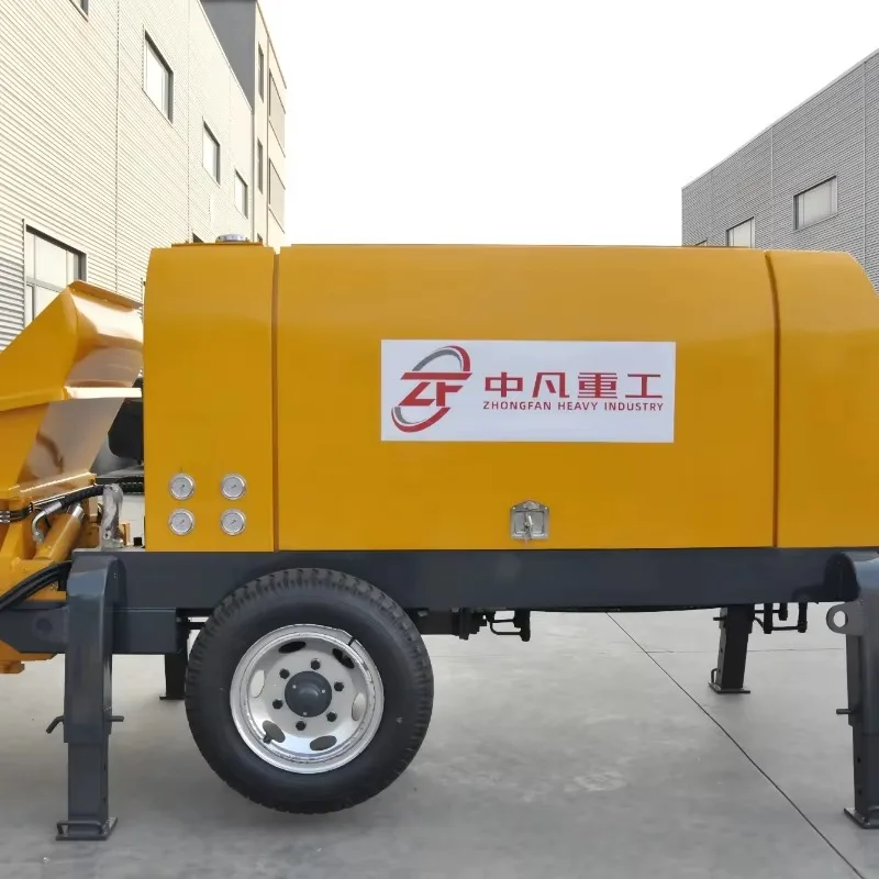 Customized Invest In Longevity Choosing The Proven Diesel Concrete Pump Developed By