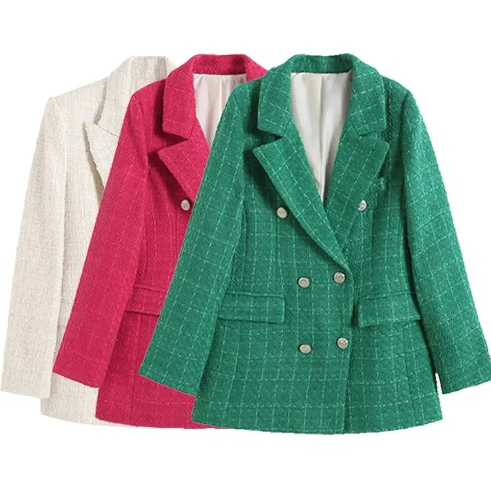 

Women's New Fashion Solid Color Coarse Textile Funds Top Vintage Texture Simple Casual Hot Selling