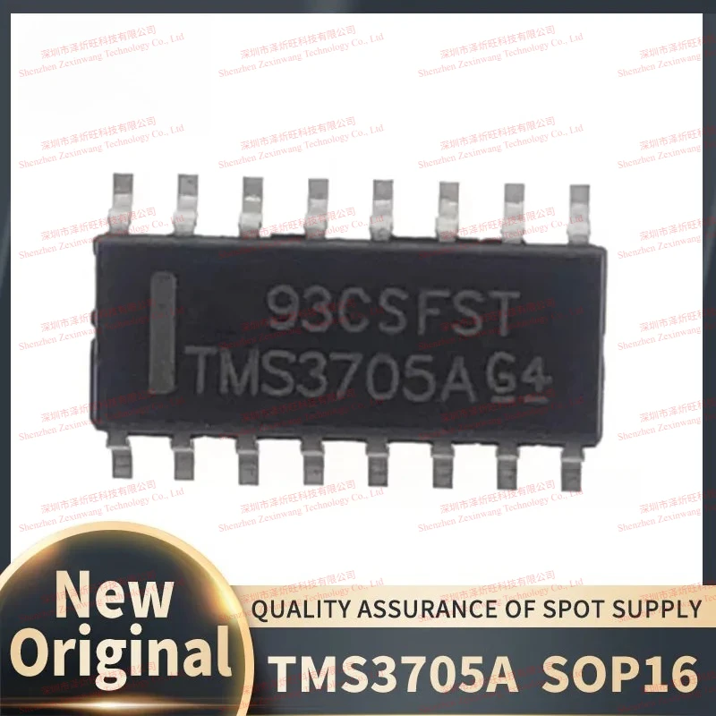(5piece)100% New Original TMS3705 TMS3705A TMS3705ADRG4 SOP-16 Operational Amplifier Chip