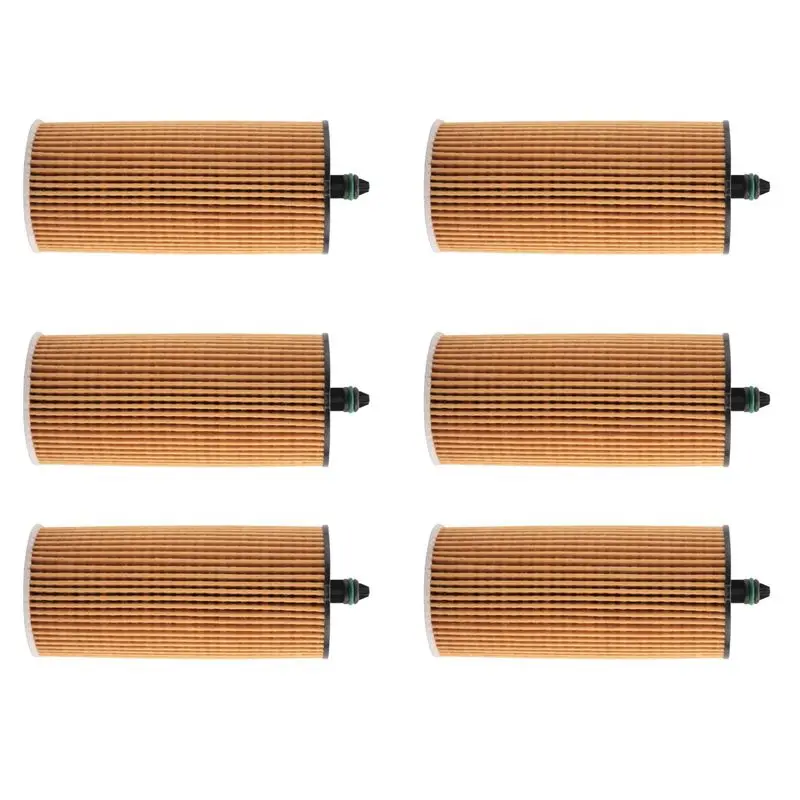 Unique 6Pcs Oil Filter 11428575211 For-BMW F34 F31 F30 F80 316D 318D 320D 320I 330I/F33,F83,F32,F82,F36