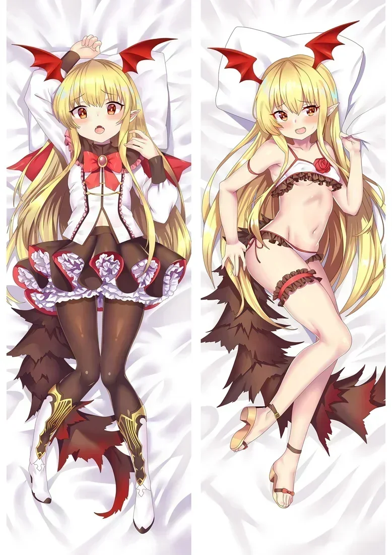 

Аниме наволочка для тела игры Dakimakura Granblue Fantasy Vampy Shadowverse наволочка для обнимающей подушки Чехол с двусторонним принтом