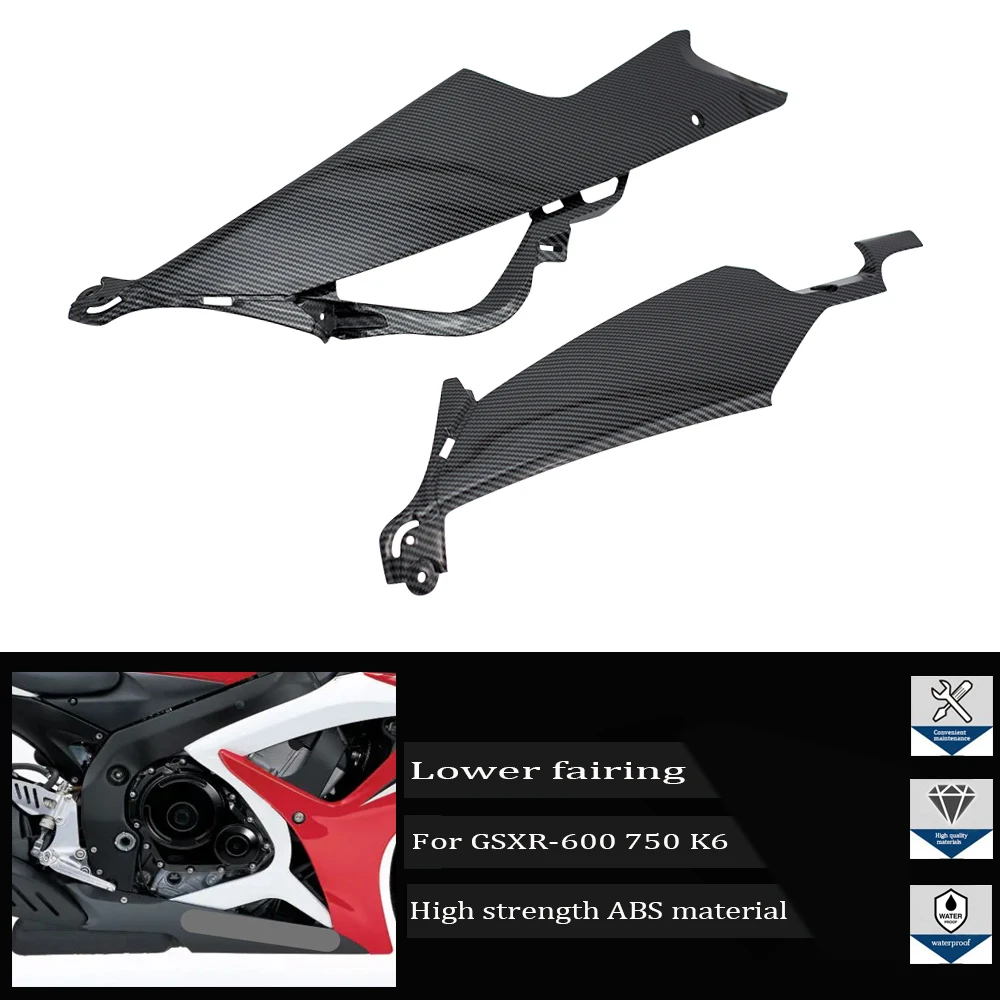 

For Suzuki GSX-R600 GSX-R750 GSXR600 GSXR750 2006 2007 K6 motorcycle engine lower fairing bottom protective cover side cover