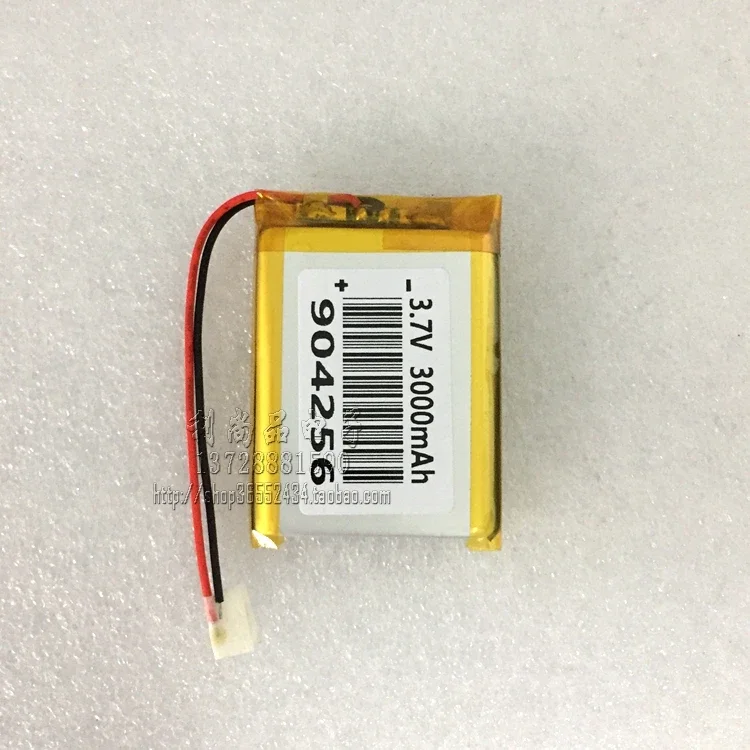 بطارية ليثيوم بوليمر 3.7 فولت 3000 مللي أمبير في الساعة كاميرا مدمجة للملاحة الأساسية وحدة GPS الماسح الضوئي