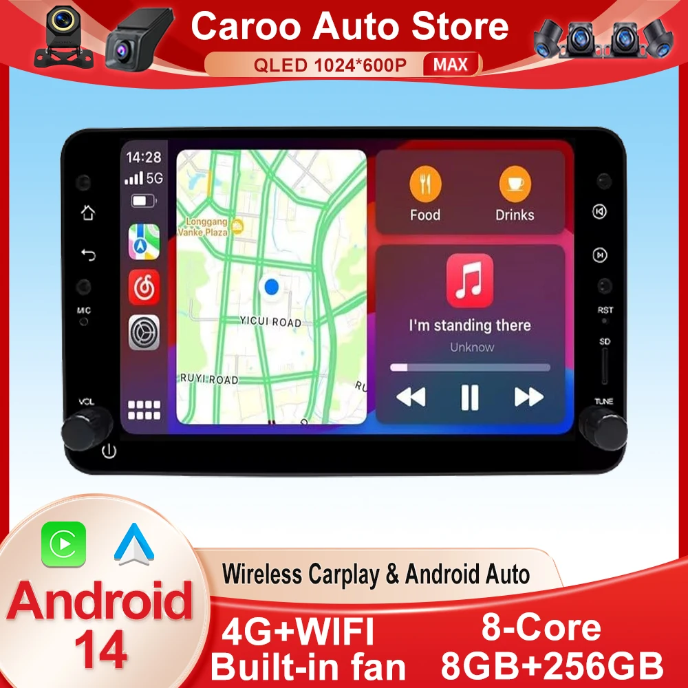 WIFI Android авто радио для Alfa Romeo 159 Brera Spider Sportwagon Carplay автомобильный мультимедийный плеер GPS авторадио 4G BT NO 2din DVD