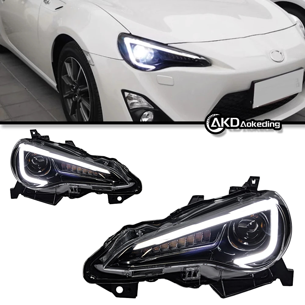 Auto Parts For Subaru BRZ Headlights 2012-2020 FT86 GT86 latest Styling LED DRL Dual Projector Car Accesorios Modified