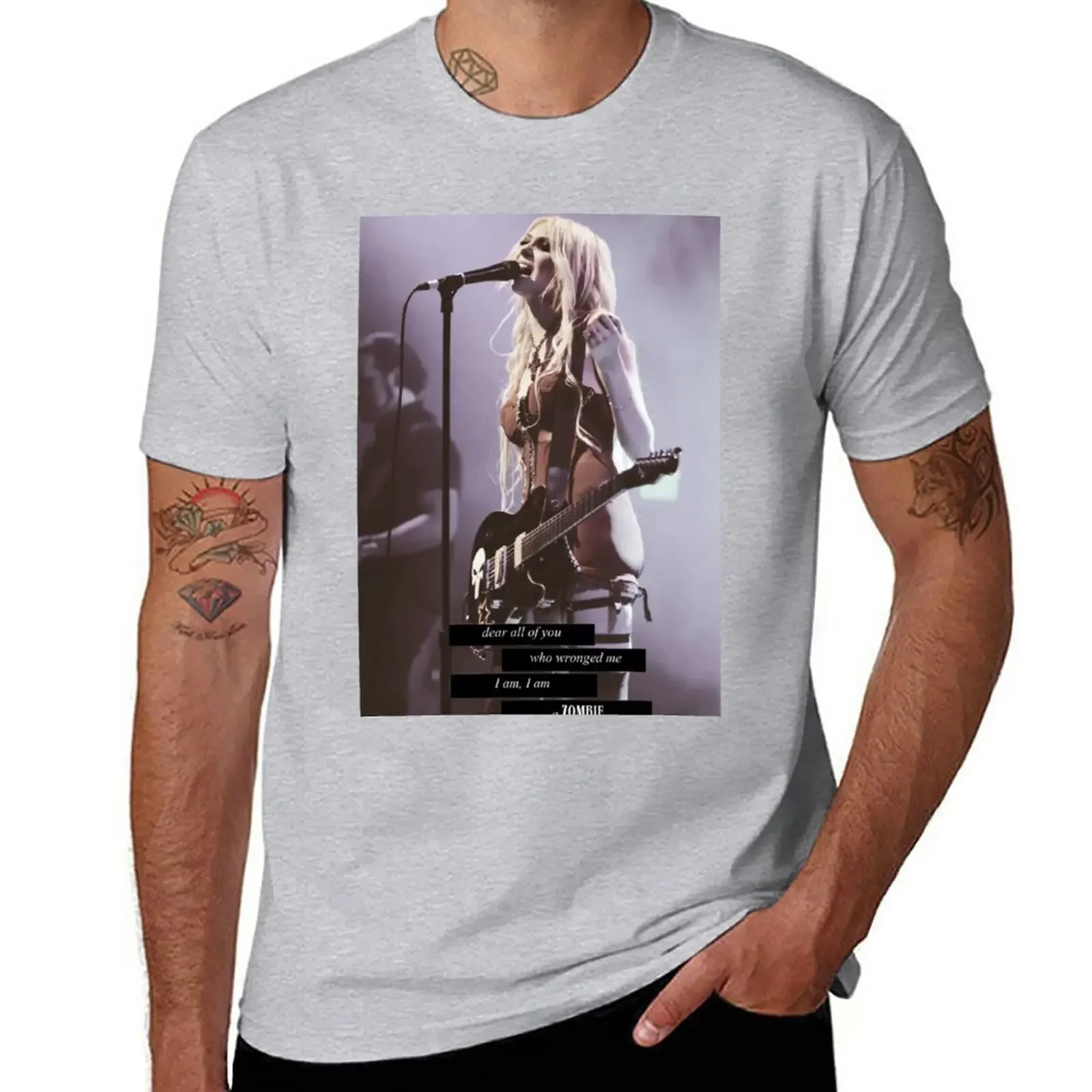 

I am a zombie T-Shirt summer tops quick-drying animal prinfor boys mens t shirt graphic