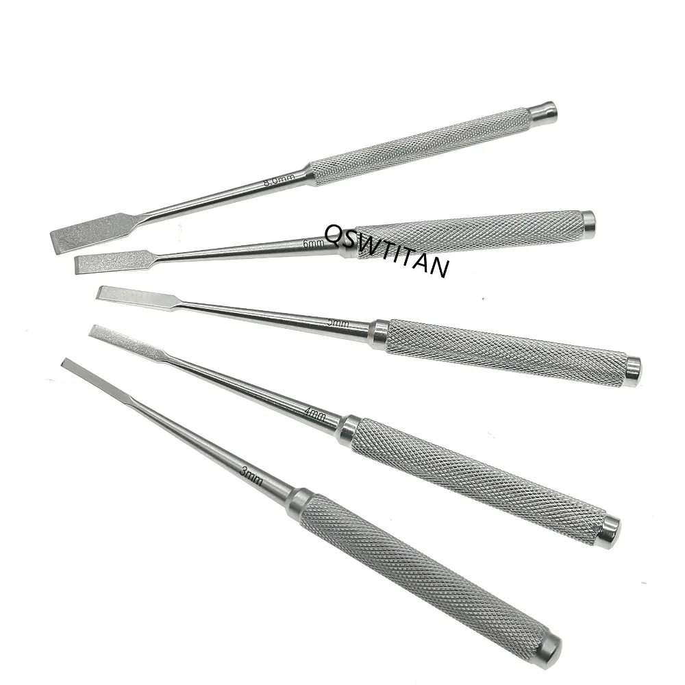 Bone Osteotomes blade Stainless steel Autoclavable Veterinary Orthopedics Instruments