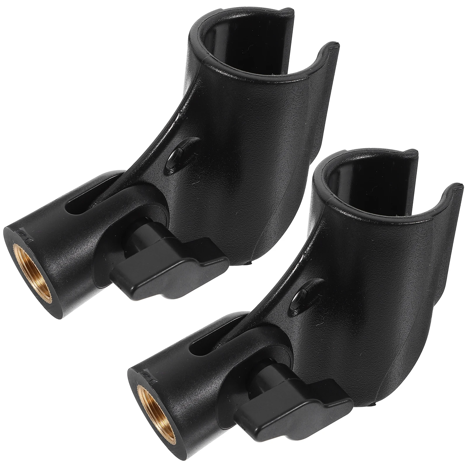 

2 Pcs Clip For Microphone St for H held Simple Mic St Mic St Clip Mics Durable Lightweight Simple Accessories