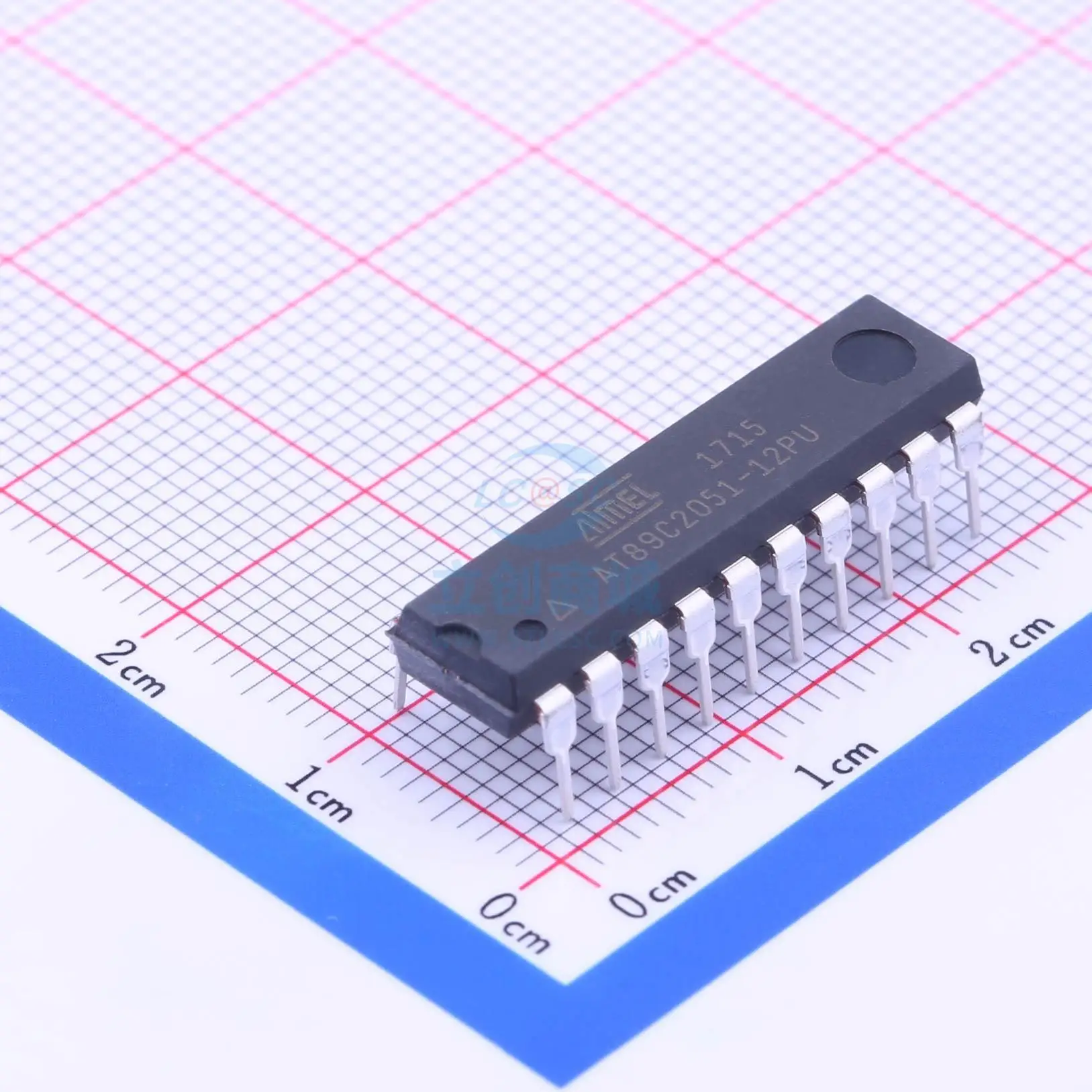 AT89C2051-12PU AT89C2051 DIP-20, 100% novo e original, 1pc
