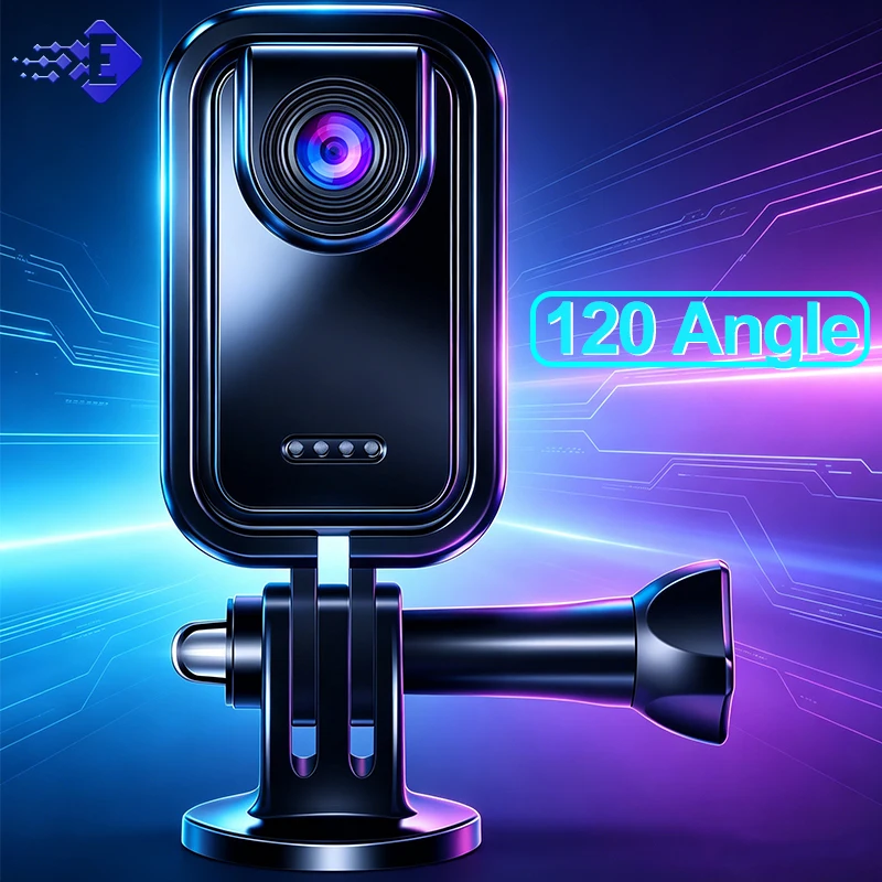 2K Thumb Action Camera Sport Cam1.47 Inch 120 Angle Cycling Bike Photo Portable Kit Very Small Mini Camera Video Recorder