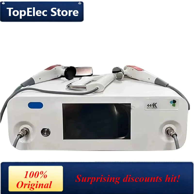 TopElec The Latest Warm INDIBA Thermal Penetration Technology RF Weight Loss CET RET 448K Pain Relieve Skin Lift Rejuvenation Sl