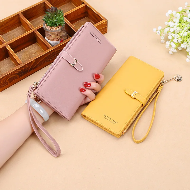 

Durable Retro Women's Wallet Fashion Korean Style Outdoor Sports Lightweight Coin Purse Girls Clutch Bag Small Card Holder