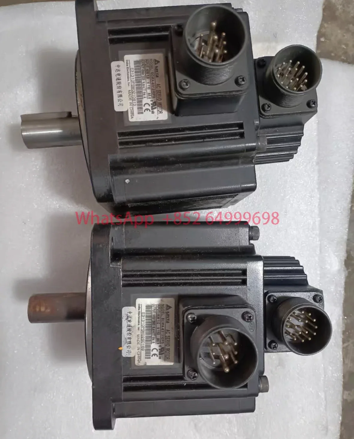 Used servo motor 1kw ECMA-E31310PS