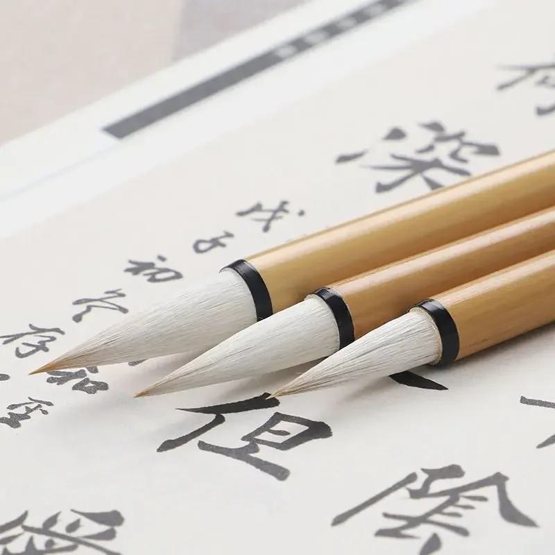 Multiple Hair Brush Chinese Ouyang Xun Regular Script Calligraphy Brush Running Cursive Script Brush Pen Chinese Calligraphy Pen