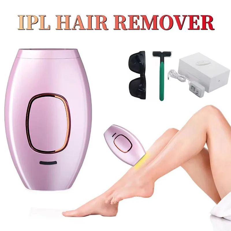 Body Bikini IPL 500,000 Flash Depilator Pulses Permanent Laser Epilator Painless For Women Hair Removal Home Use Devices