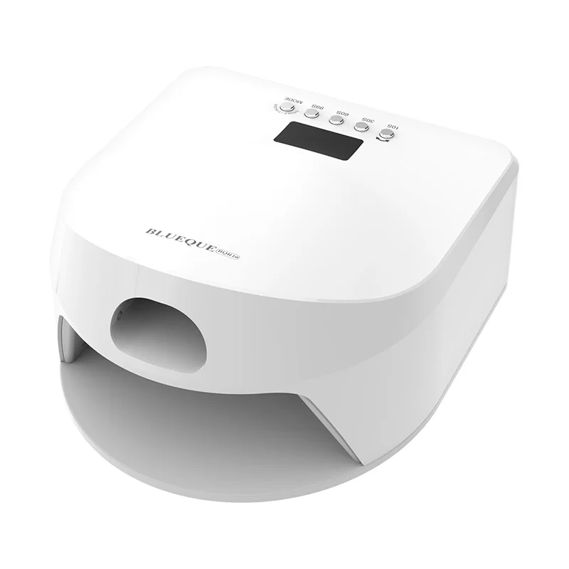 Professionelle 2-in-1 UV-LED-Nagellampe mit 57 LED-Perlen, unabhängigem Daumenlicht, automatischem Sensor und Gel-Lack-Aushärtungsfunktion für Nagelkunst.