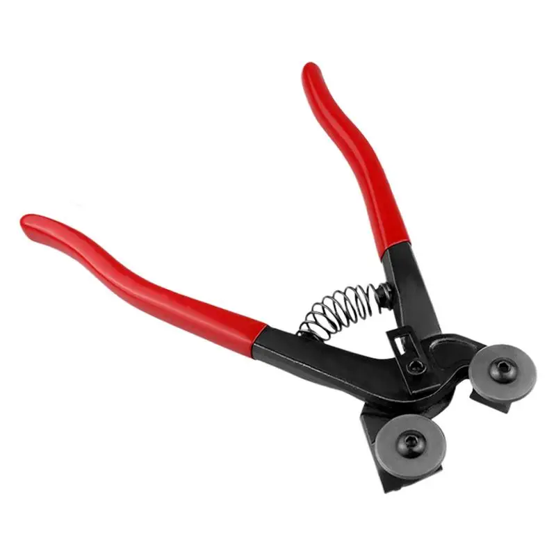 

Glass Mosaic Nippers Round Mouth Double Wheel Pliers Comfortable Grip Ceramic Tile Cutter Ceramic Tile Nipper Nipper Cutting