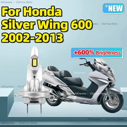 LED Motorcycle Headlight 15000LM 6000K Moto Bulb Wiress Lamp 12V For Honda Silver Wing 600 2002 2003 2004 2005 2006 2007-2013