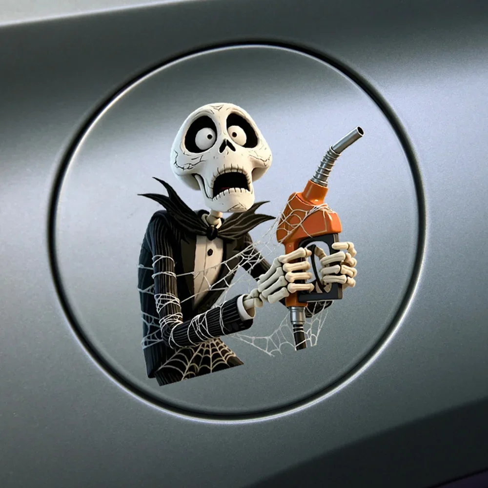 disney Jack Skellington  stickers,Car，motor, rearview mirror stickers，Halloween stickers, personalized car fuel tanks stickers