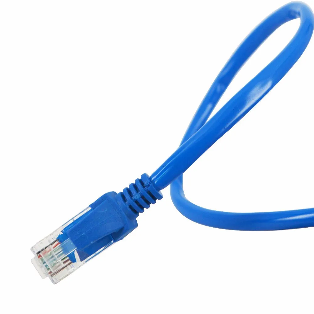 ขายร้อน RJ45 สาย Ethernet สำหรับ Cat5e Cat5 อินเทอร์เน็ตเครือข่าย RJ 45 สาย LAN สายแพทช์ Cabo De Rede ขายส่ง