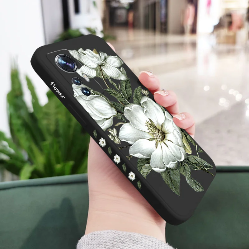 Wild Flowers Phone Case For Xiaomi Mi 14 13 13T 12 11 Ultra 10 12T 11T 10T  Pro Lite Poco F5 F4 X4 M4 F3 X3Pro 4G 5G GT Cover