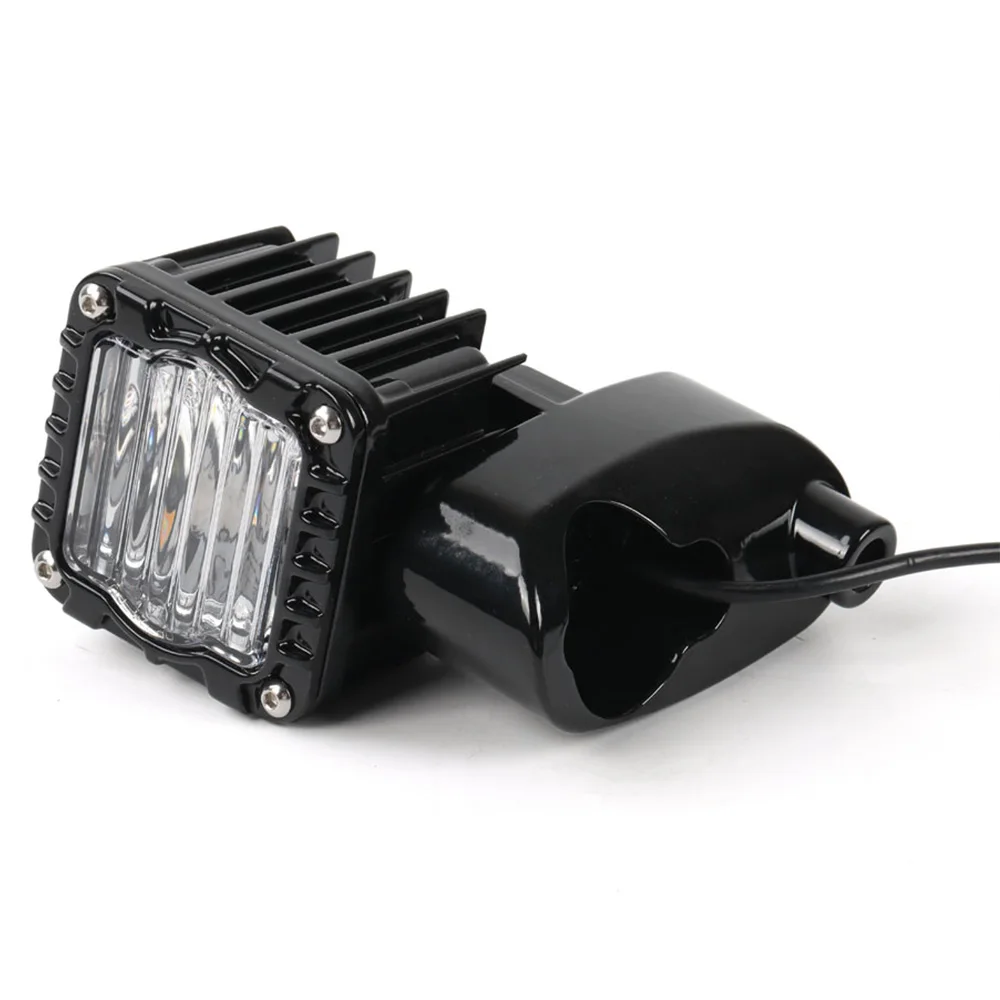 Accesorios para motocicleta, lámpara de luz de señal de giro amarilla de alto Lumen con apariencia de rendimiento frontal para Harley Road Glide 2015-2023
