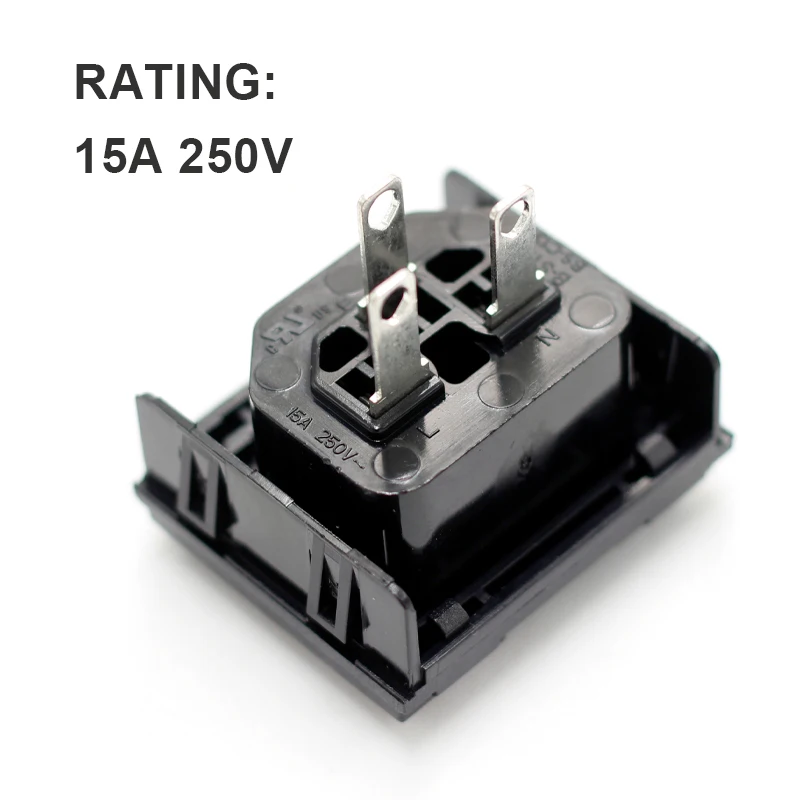 1 Pcs Rode Iec 320 C13 Afsluitbare Pdu Vergaarbak Outlet Sockets Voor Uitbreiding Netsnoeren