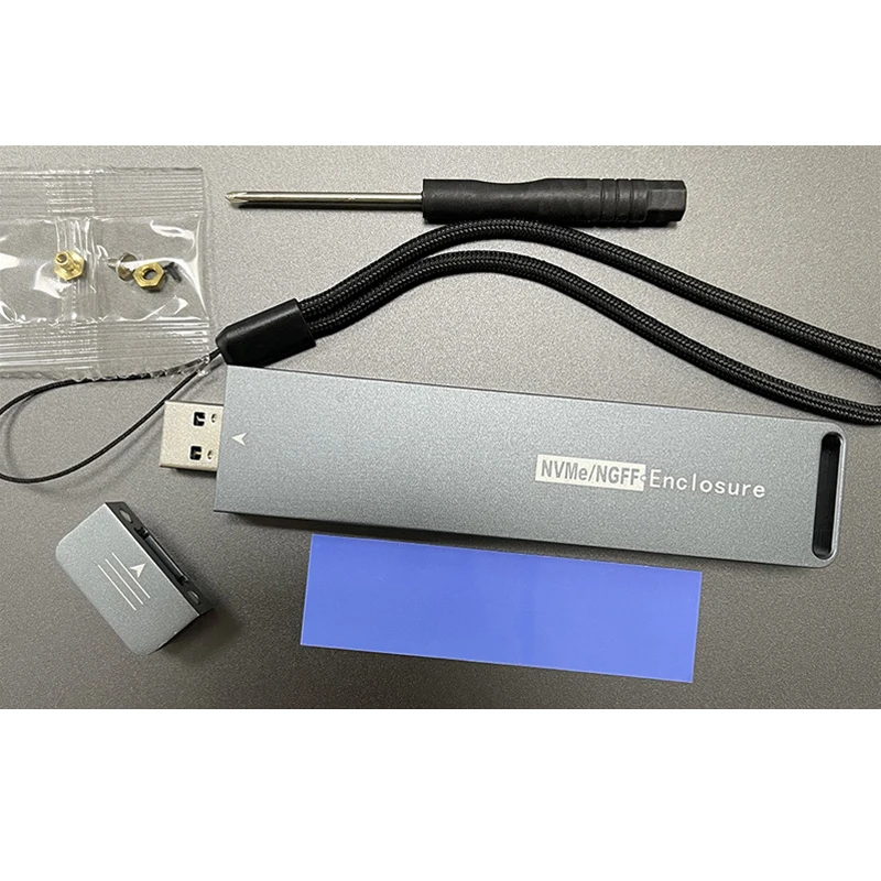 デュアルプロトコルM.2,sata,nvme,usbエンクロージャー,3.1,10gbps,mb + mキー,m.2 ssd,rtl9210bをサポート