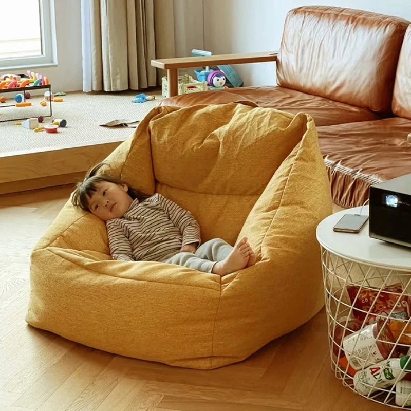 

INS милый ленивый диван, мини-мешок, тканевое повседневное сиденье, детский диван с героями мультфильмов, татами для чтения, детская мебель с наполнителем