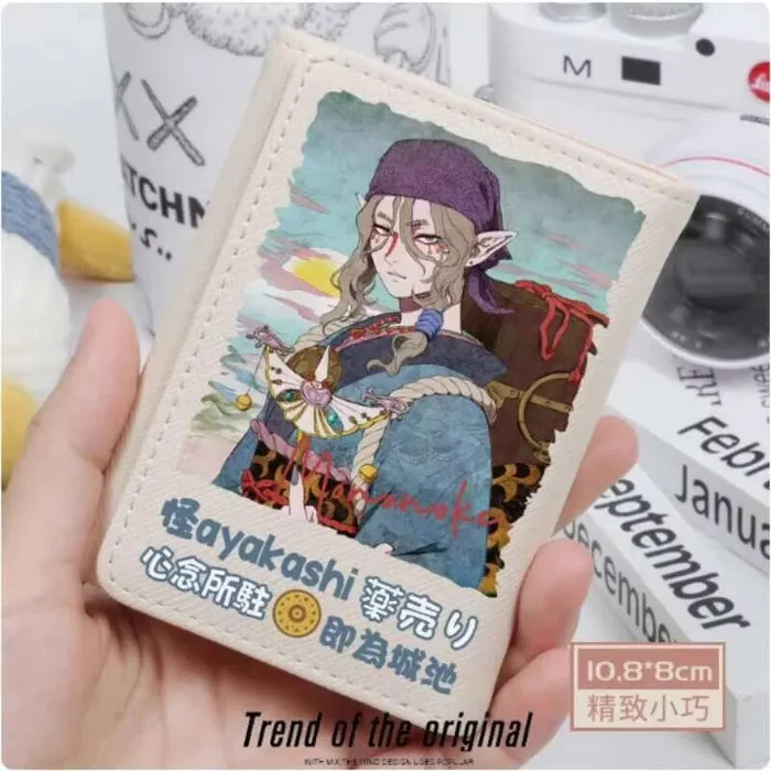 

Anime Mononoke Fashion Wallet PU Purse Card Coin Hasp Money Bag Cosplay Gift B1820 Anime